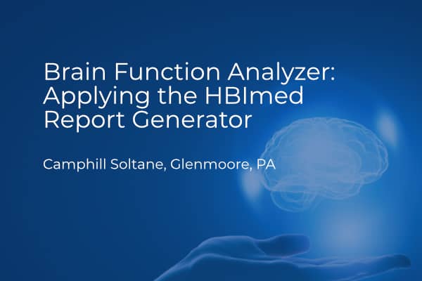 Brain Function Analyzer: Applying the HBImed Report Generator